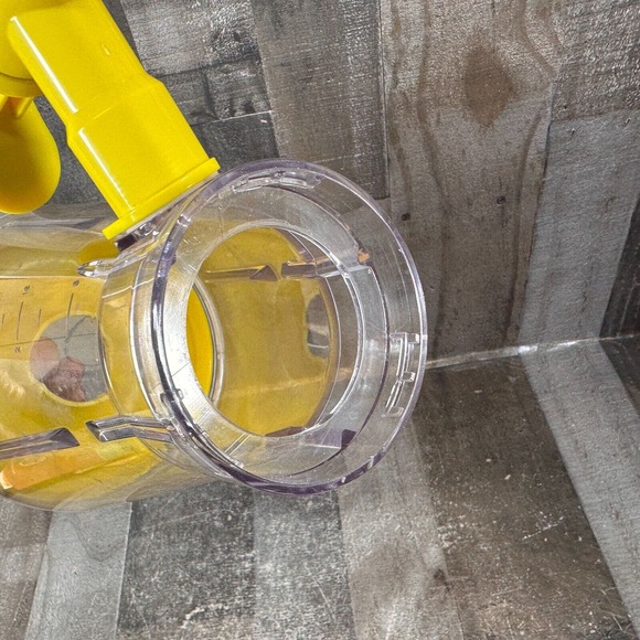 Back To Basics Blender Smoothie Elite SE2000 Plastic Pitcher 7 Cup Lid Yellow - Picture 4 of 9